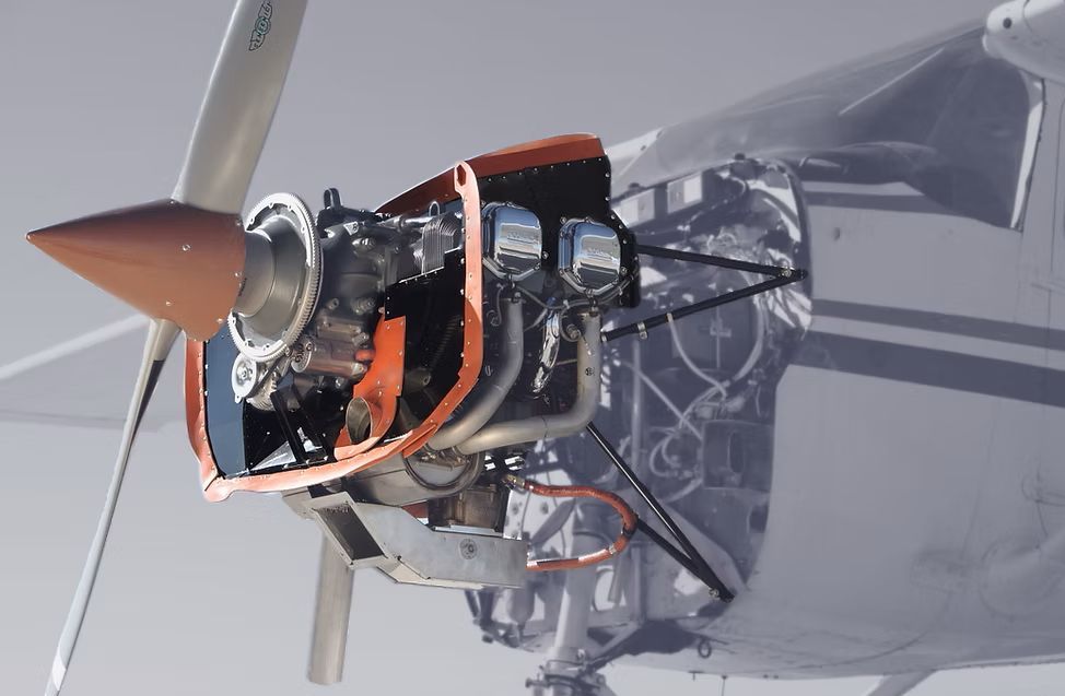 Lycomingovi bokserski štirivaljniki so zelo enostavni za vzdrževanje in dovolj zmogljivi za učenje letenja.